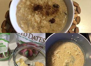 Una foto de Quinoa con Frutas para Desayunar
