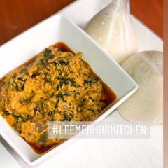 A picture of Egusi soup.