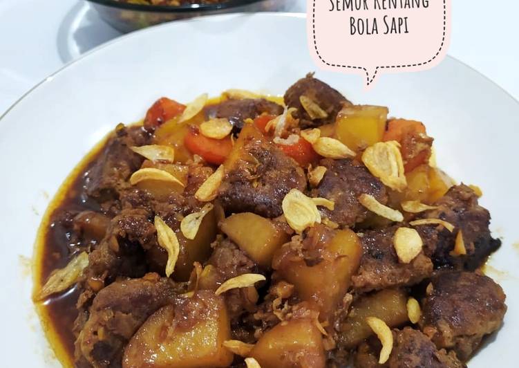 33. Semur Bola Daging