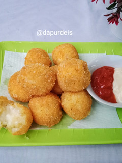 Foto resep Pom Pom Potato / Potato Cheese Ball