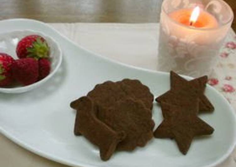 How to Prepare Perfect Cut-Out Cocoa Cookies with Rice Flour