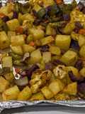 Oven-Roasted Masala Mix Veg