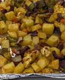 Oven-Roasted Masala Mix Veg