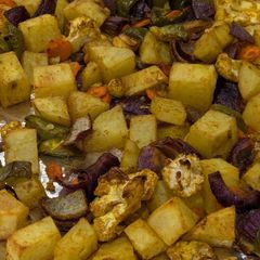 A picture of Oven-Roasted Masala Mix Veg.