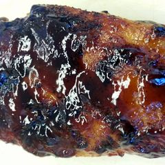 A picture of Blueberry Bourbon Chicken.