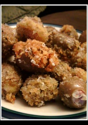 A picture of Stuffed Fried Olives.