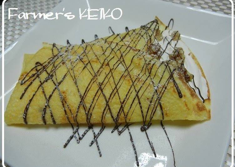 How to Make Favorite [Farmhouse Recipe] Rice Flour Chewy Crepe
