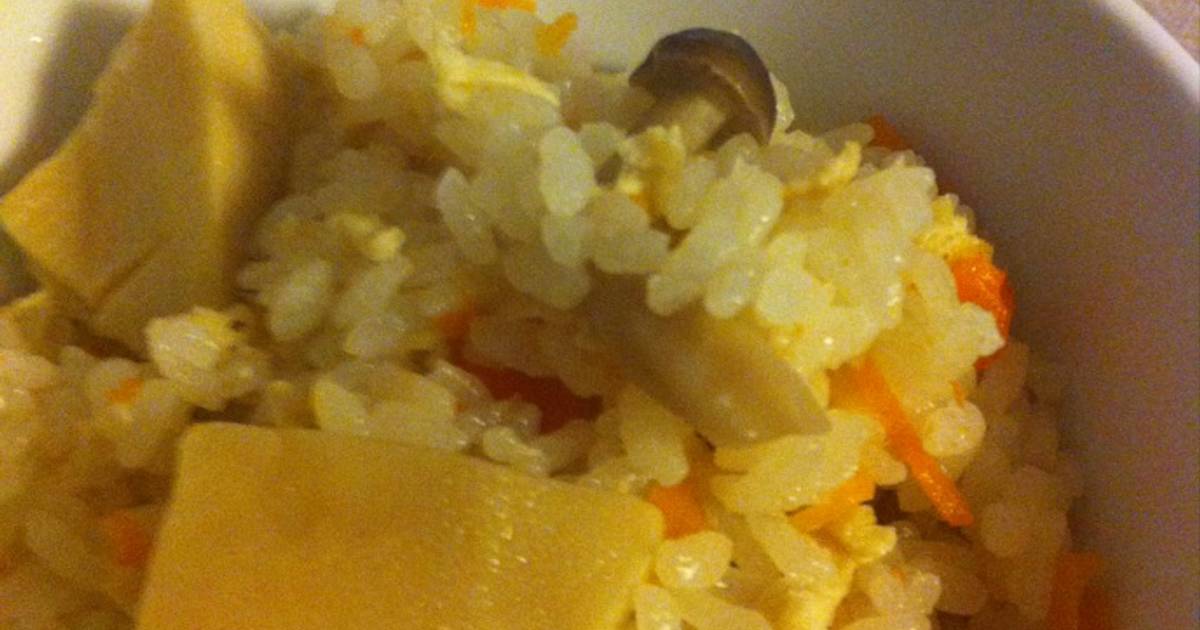 Rice with Bamboo Shoots Recipe by cookpad.japan Cookpad