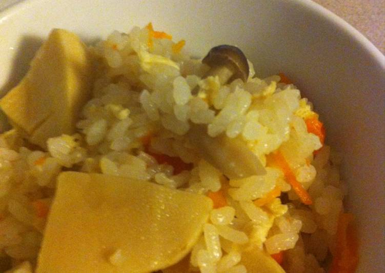 Recipe of Perfect Rice with Bamboo Shoots