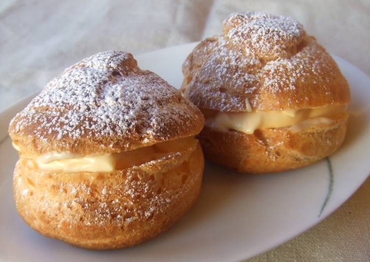 Steps to Make Ultimate Simple and Plump Choux Pastry