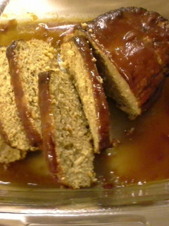 A picture of Easy Savory Meatloaf.
