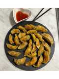 Gyoza vegetariani con salsa agrodolce 🥟🇯🇵