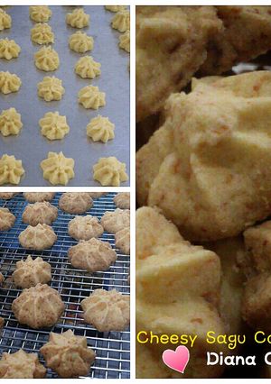 Foto resep Cheesy Sagu Cookies