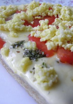 Una foto de Pizza integral saludable Sin Sal