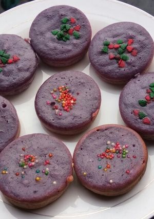 Foto resep Kue Lumpur Ubi Ungu