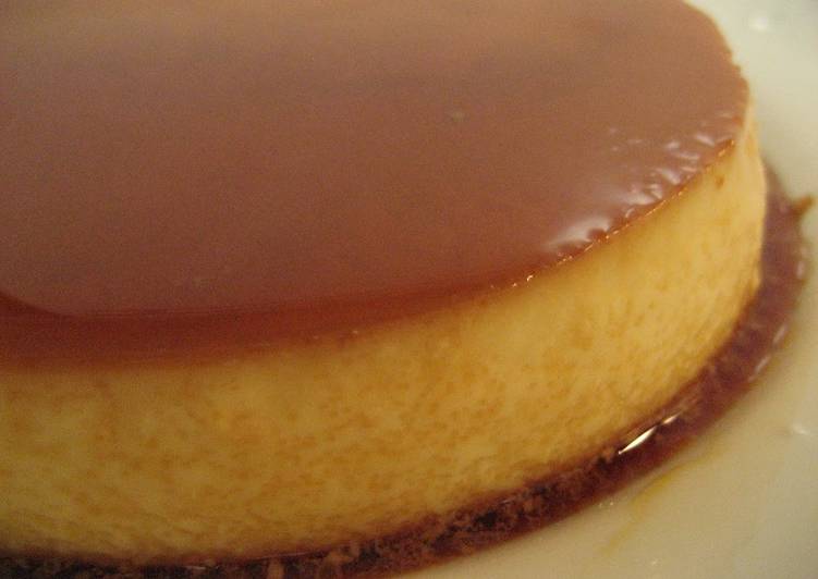 Nostalgic Flavor Custard Pudding