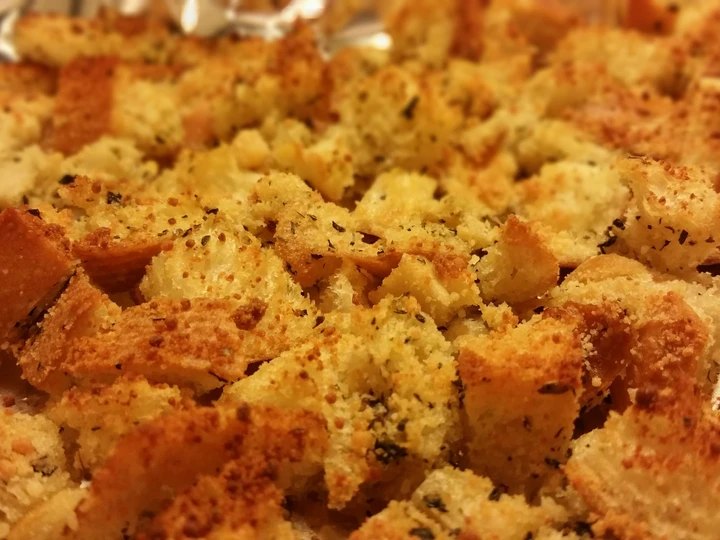 Simple Way Prepare Recipe Homemade croutons that is  Makes Drooling, Appealing}