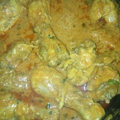 A picture of Chicken curry.