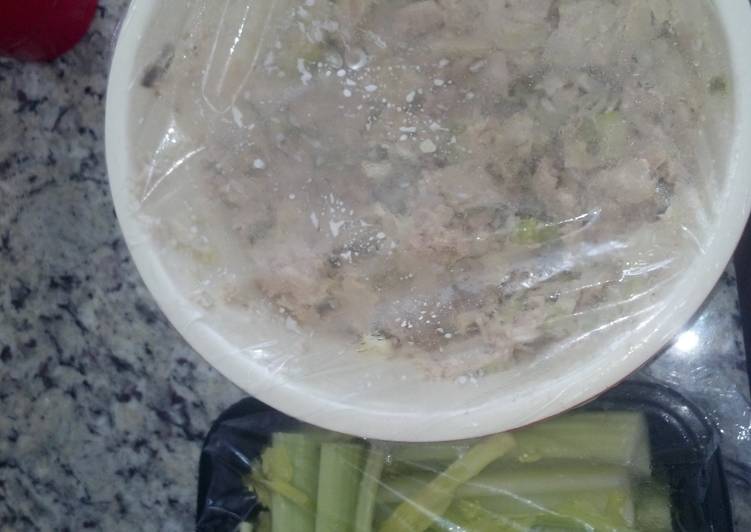 Steps to Prepare Quick My mom and mine’s tuna salad