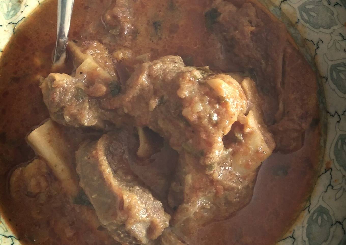 Mutton curry