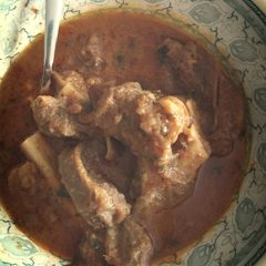 Mutton curry A picture of Mutton curry.