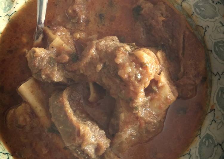 Monday Fresh Mutton curry