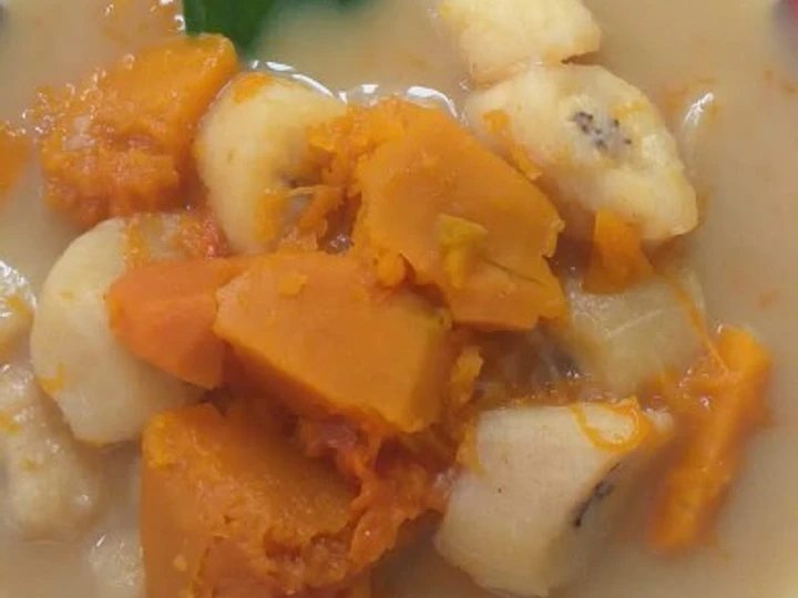 Cara Sederhana Menyiapkan Resep  Kolak Waluh Pisang yang Lezat, Enak Banget