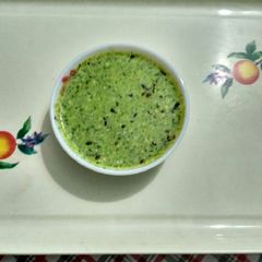 A picture of Methi curd curry.