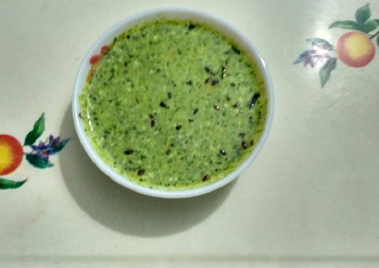 Methi curd curry