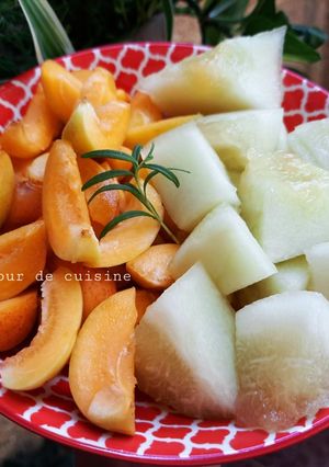Une photo de Duo abricots melon 🥣