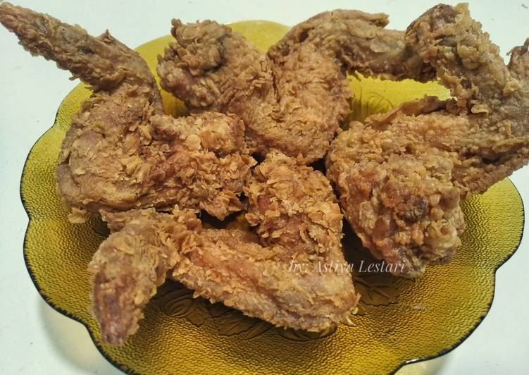 Resep Ayam Goreng Kriuk, Sempurna