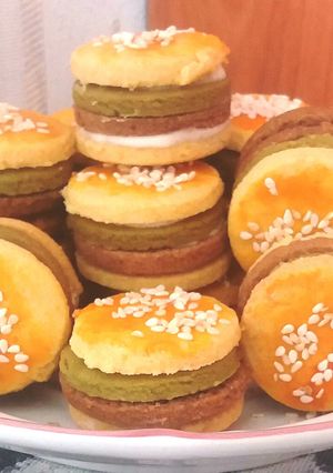 Foto resep Burger Cookies