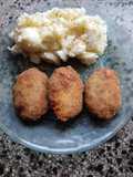 Croquetas o bollitos de pescado caballa en lata 🐟