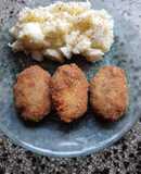 Croquetas o bollitos de pescado caballa en lata 🐟
