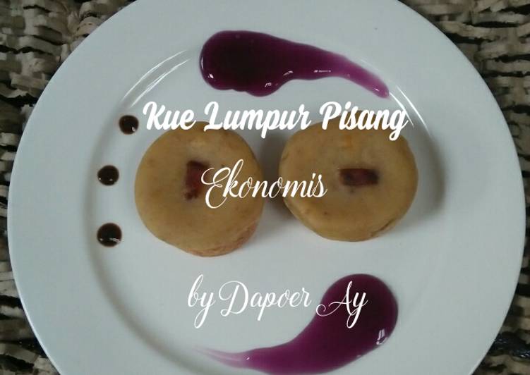 resep cara bikin Kue Lumpur Pisang Ekonomis