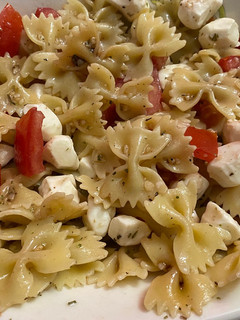 A picture of Balsamic Tomato Pasta Salad.
