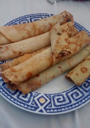 A picture of English Style Pancakes.