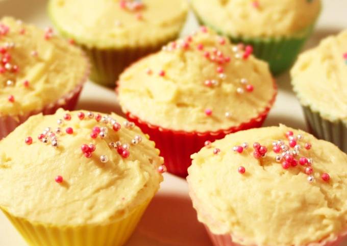 Recipe of Ultimate Easygoing Tofu and Honey Cupcakes.