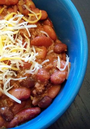 A picture of Hot Texas Chili.