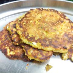 A picture of Cottage cheese chilla...