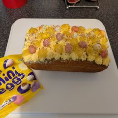 A picture of Lemon loaf 🍋 🍞.