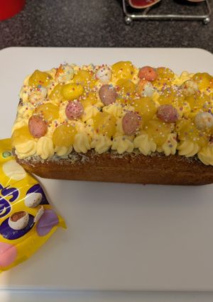 A picture of Lemon loaf 🍋 🍞.