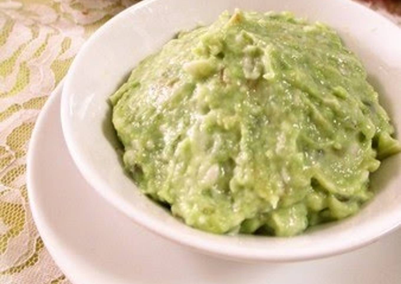 For Your Health and Beauty! Avocado, Sake Lees, and Soy Milk Dip