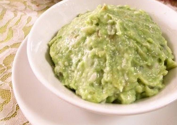Recipe: Perfect For Your Health and Beauty! Avocado, Sake Lees, and Soy Milk Dip