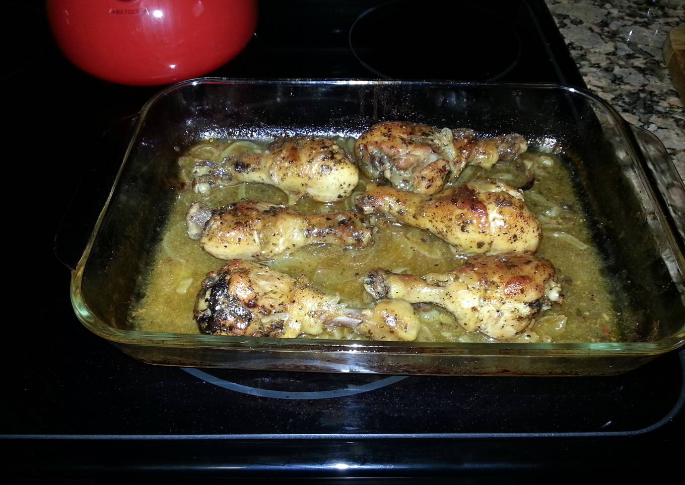 Italian herbs baked chicken