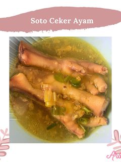 Foto resep Soto Ceker Ayam MPASI 10m+