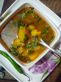 आलू टमाटर की सब्जी (aloo tamatar ki sabzi recipe in Hindi) रेसिपी मुख्य फोटो