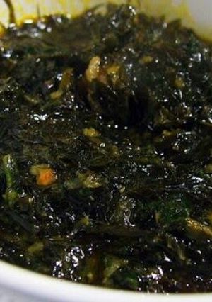 A picture of Eru soup.