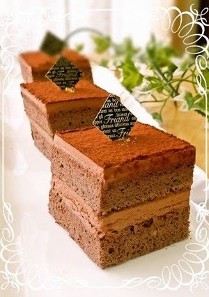 A picture of A Simple Chocolate Cake Made Using Chiffon Batter.