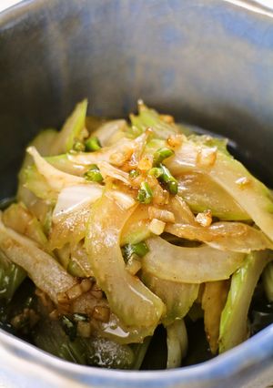 A picture of Spicy & Delicious Celery Namul.